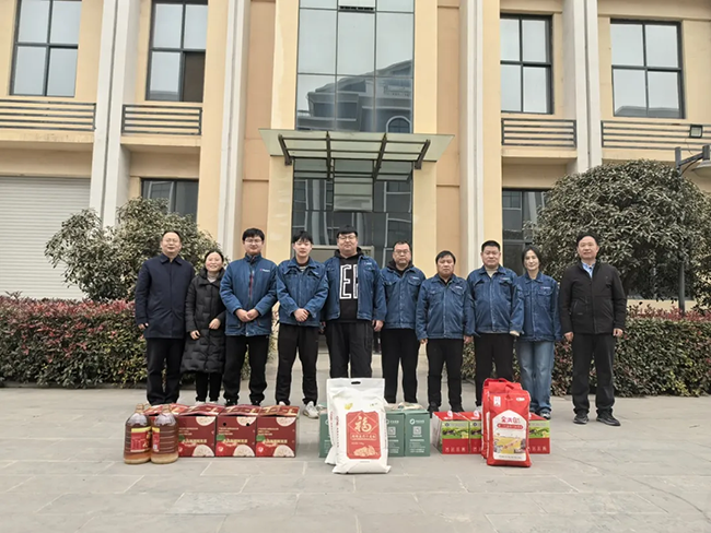 完美（中国）新春慰问送关怀，节前安全督导保平安