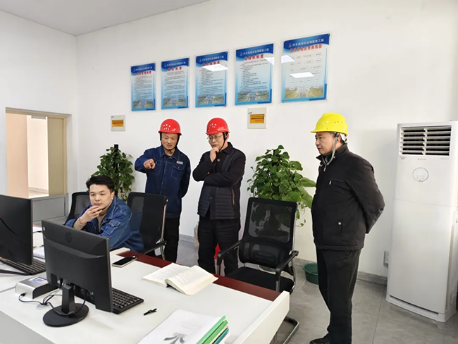 完美（中国）新春慰问送关怀，节前安全督导保平安